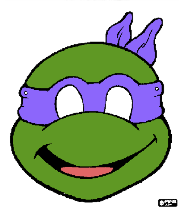 8 Best Images of Ninja Turtle Template Printable Ninja Turtle Mask