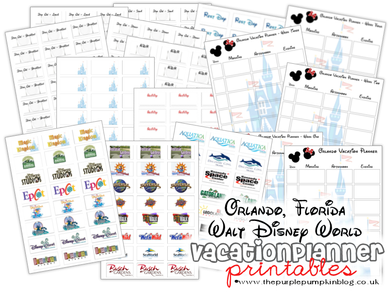 7 Best Images of Walt Disney World Printables Disney World Planning