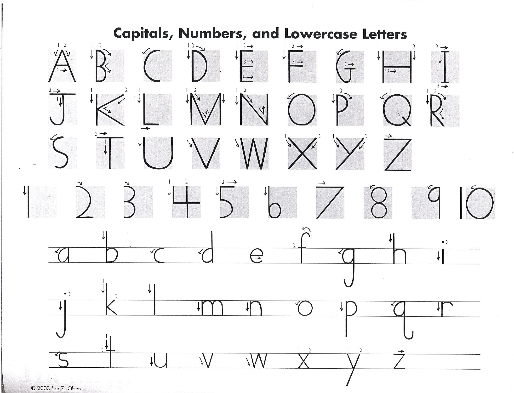 6 Best Images of Handwriting Without Tears Printables Handwriting