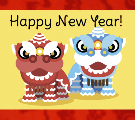 what to write on a chinese new year card