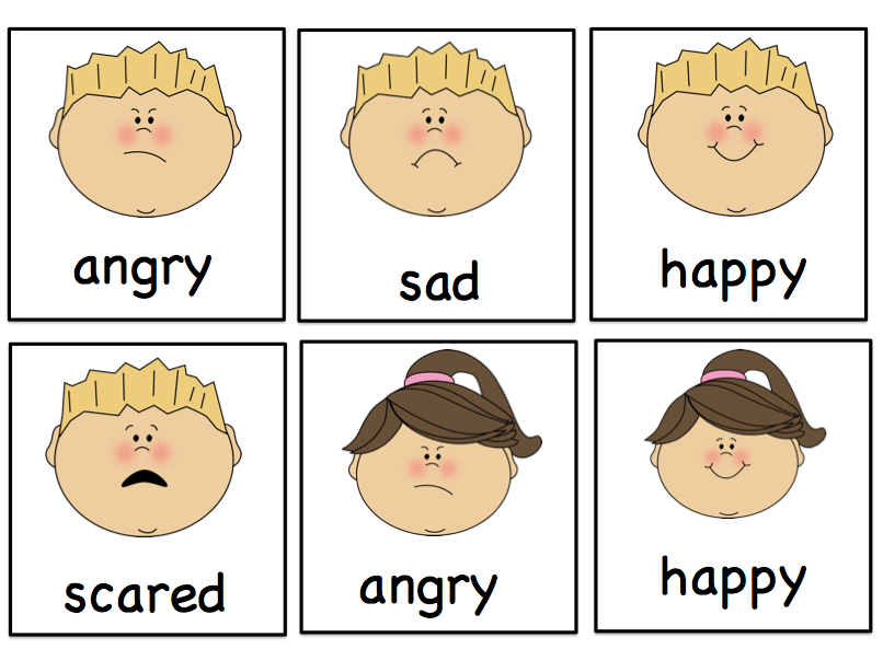 5 Best Images Of Preschool Printables Emotions Feelings Printable