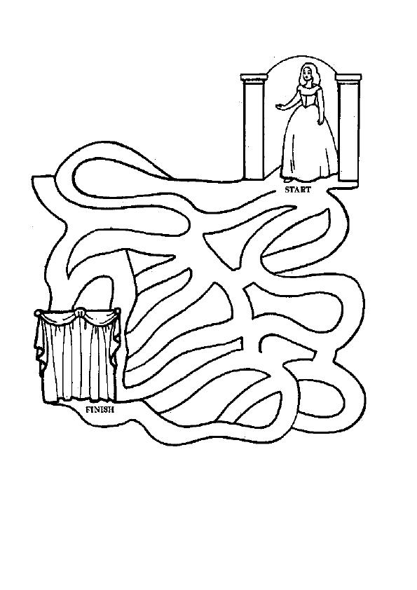 4 Best Images of Corn Maze Printable Corn Maze Coloring Page