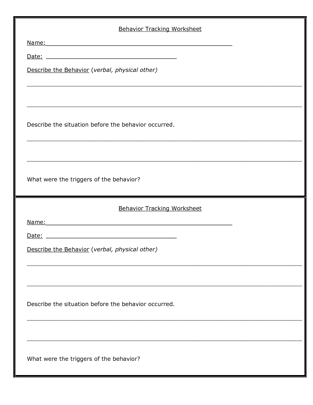 behavior chain analysis worksheet_331611