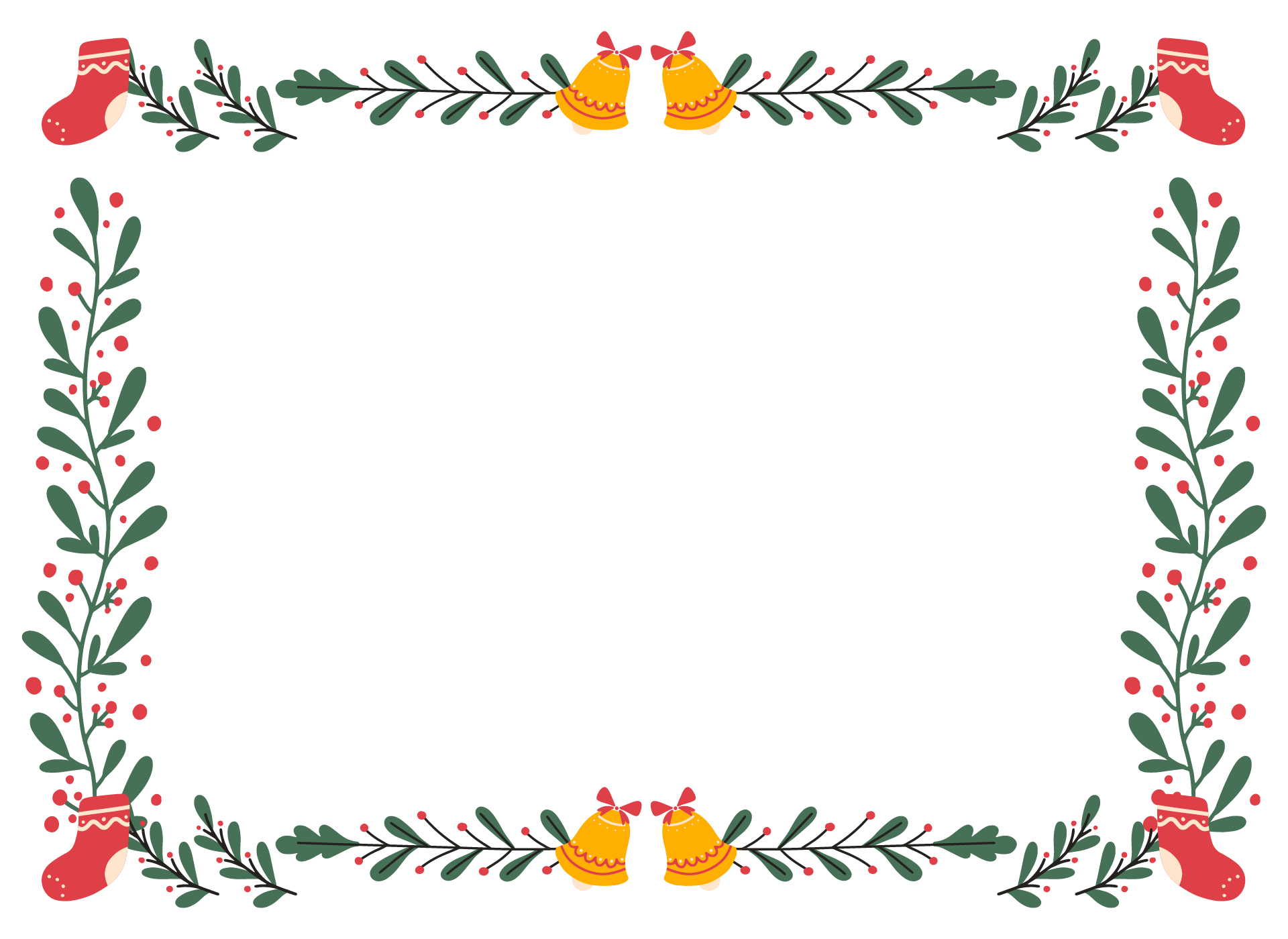 free christmas cookie borders clip art - photo #35