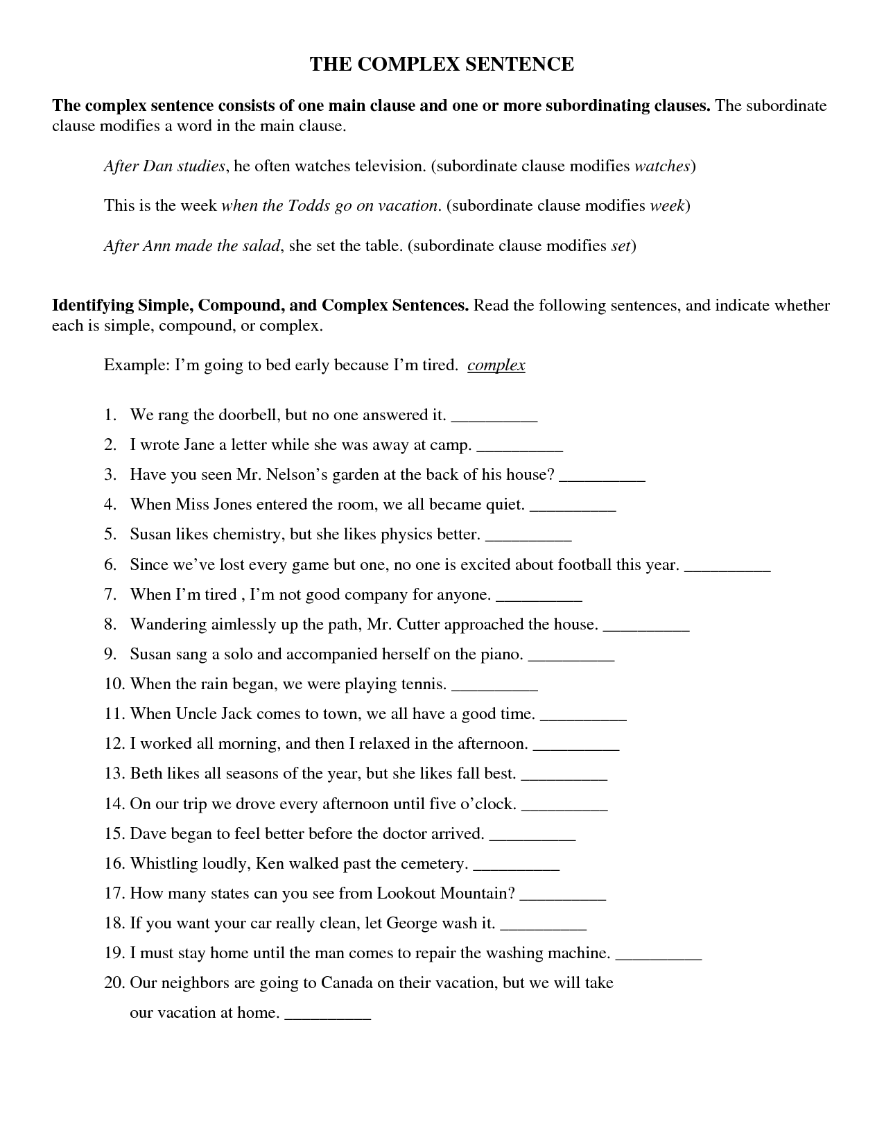 49-compound-complex-sentences-worksheet