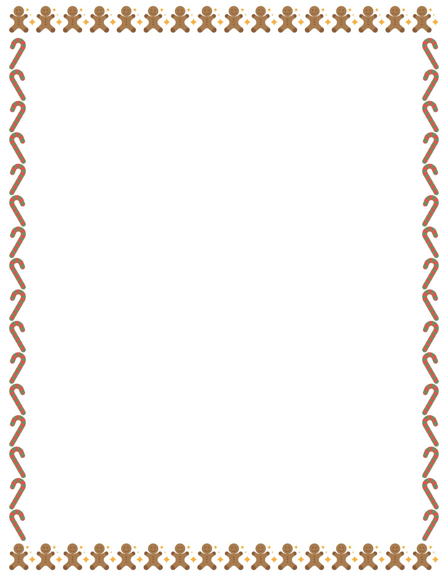 free clipart christmas cookies border - photo #20