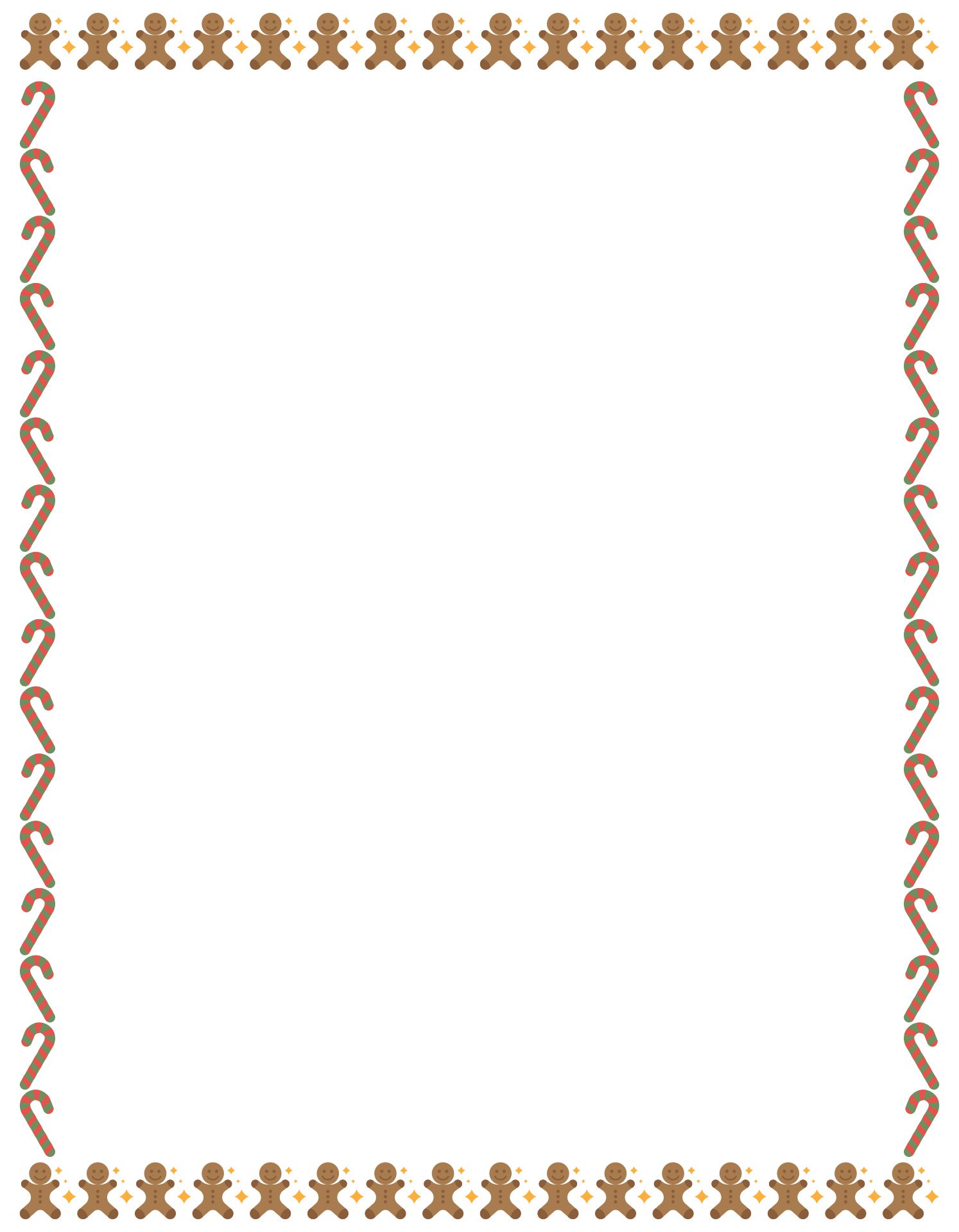 free christmas cookie borders clip art - photo #13