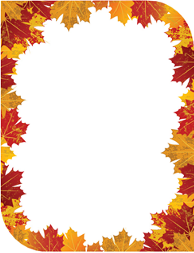 free clip art autumn leaves border - photo #46