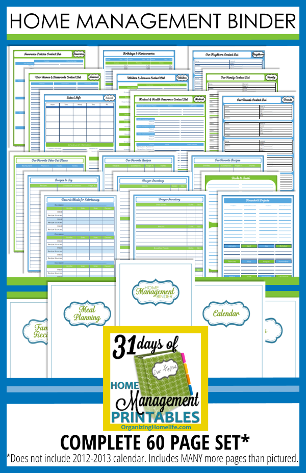 8 Best Images Of Financial Home Management Binder Free Printables 