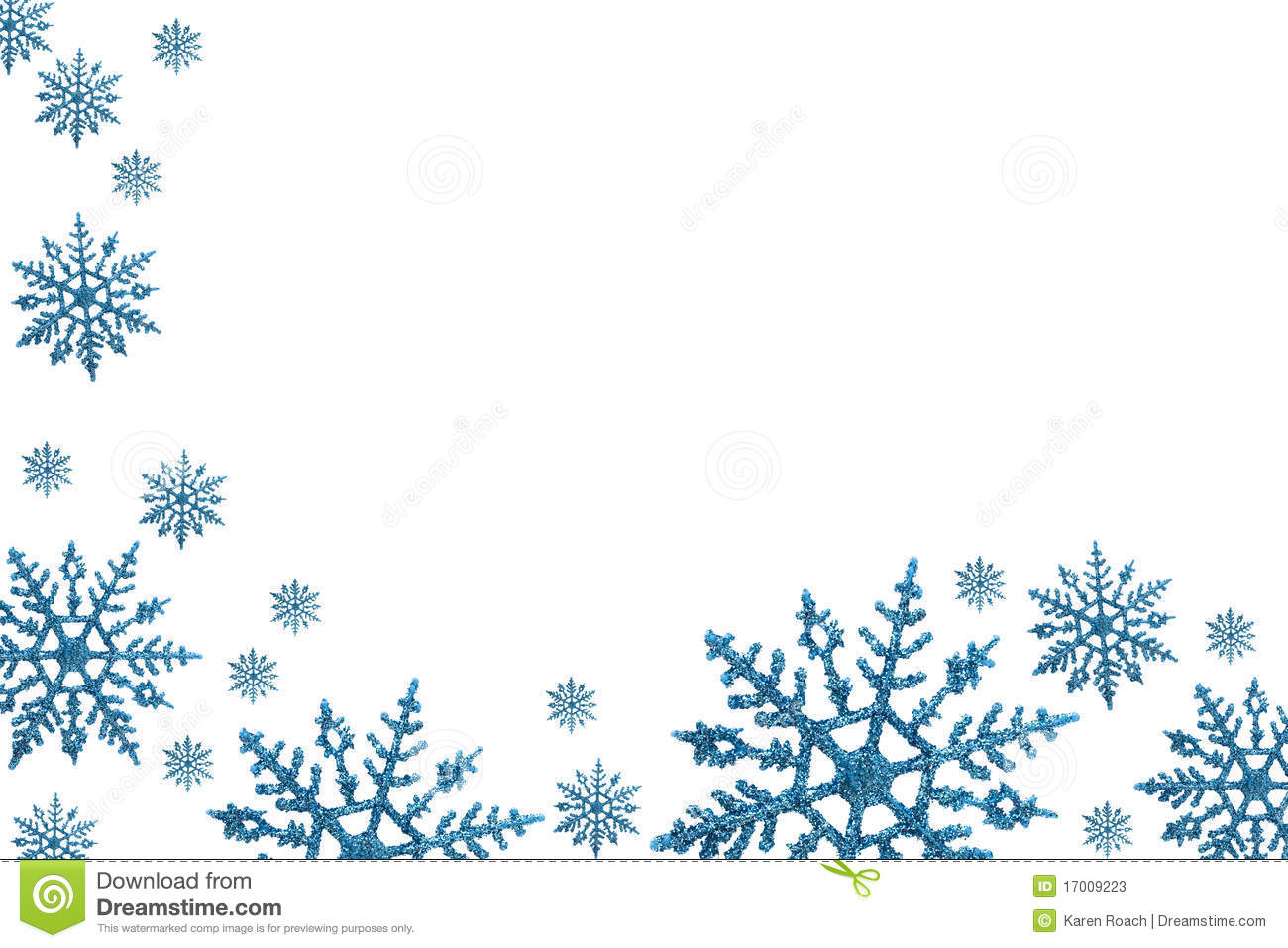 free clipart snowflakes borders - photo #31