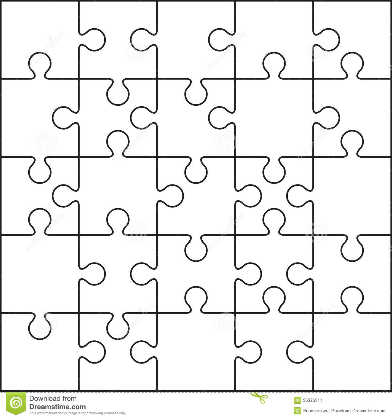 8 Best Images of Printable Blank Jigsaw Puzzles Printable Blank