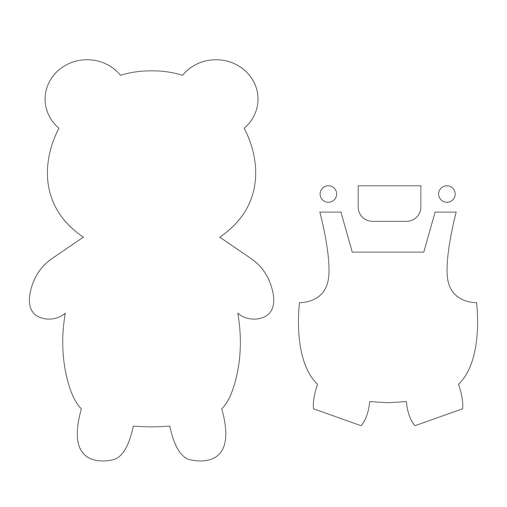 6 Best Images Of Printable Weather Bear Template Printable Weather