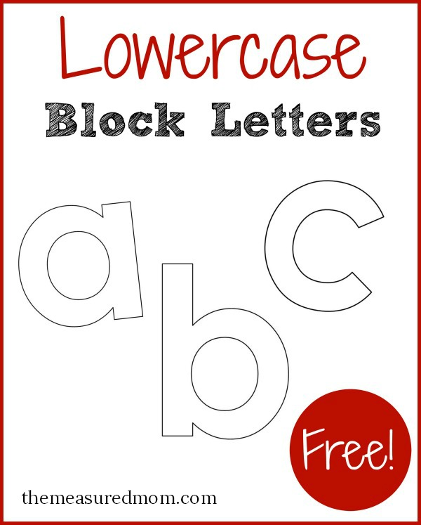 8 Best Images Of Printable Block Letter Lowercase A Free Printable