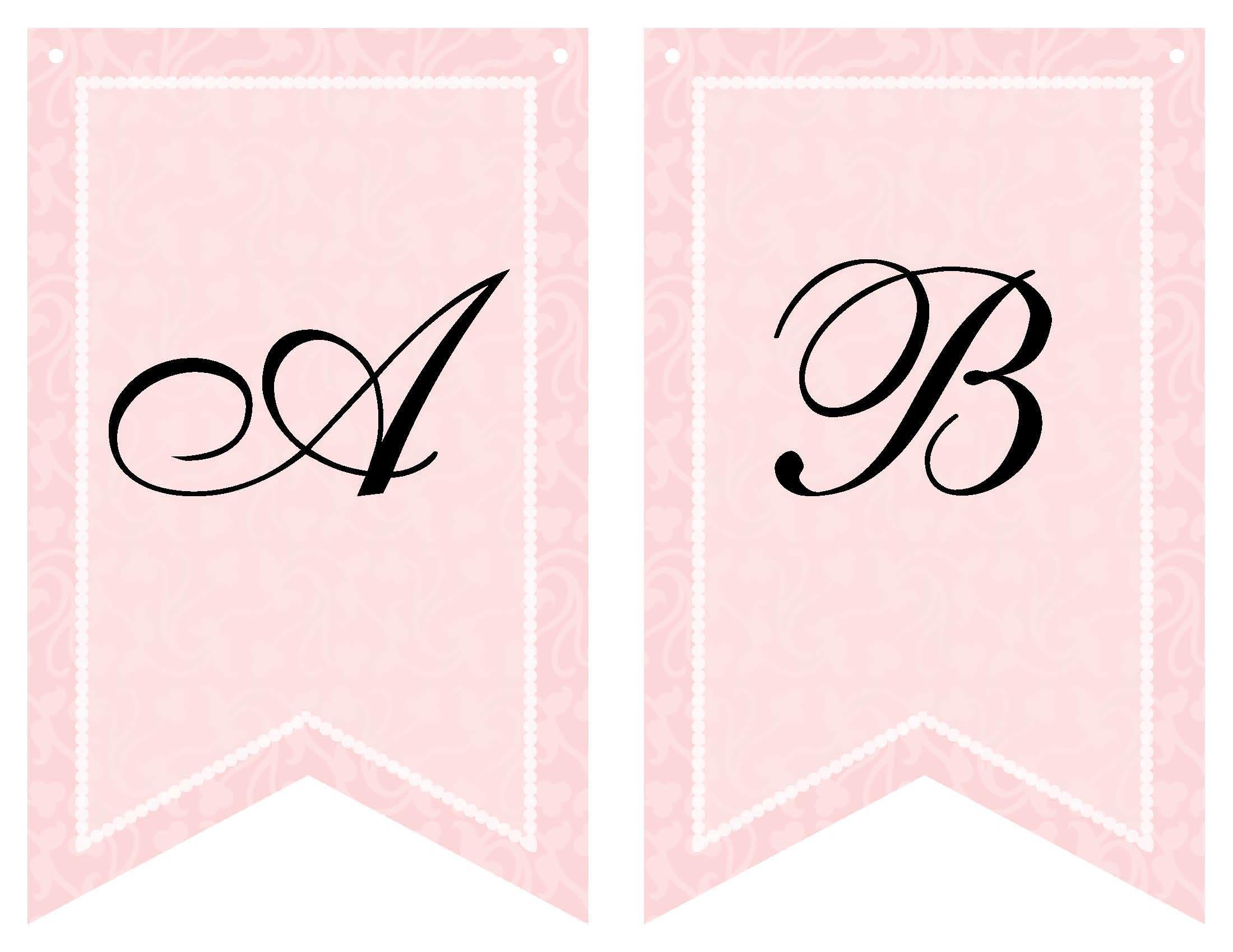 Baby Shower Printable Banner All Color