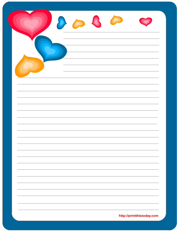 7 Best Images of Sophisticated Stationary Lined Paper Printable Free
