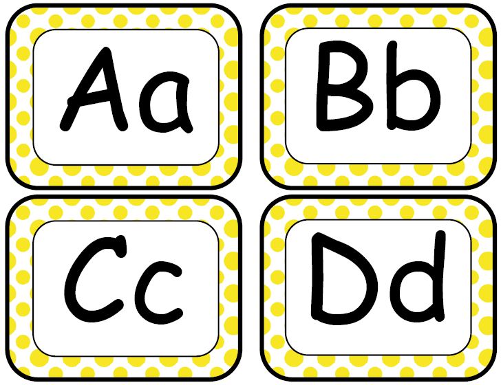 4 Best Images of Free Printable Alphabet Word Wall Free Printable