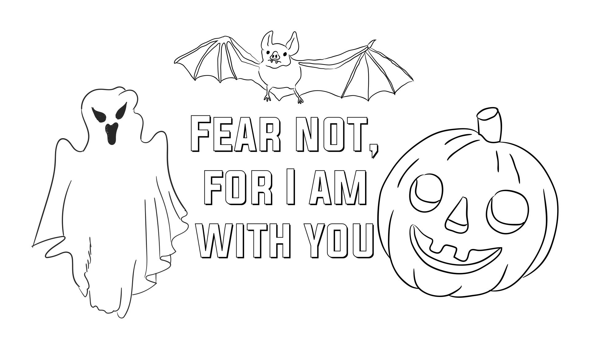 images of fear coloring pages - photo #29