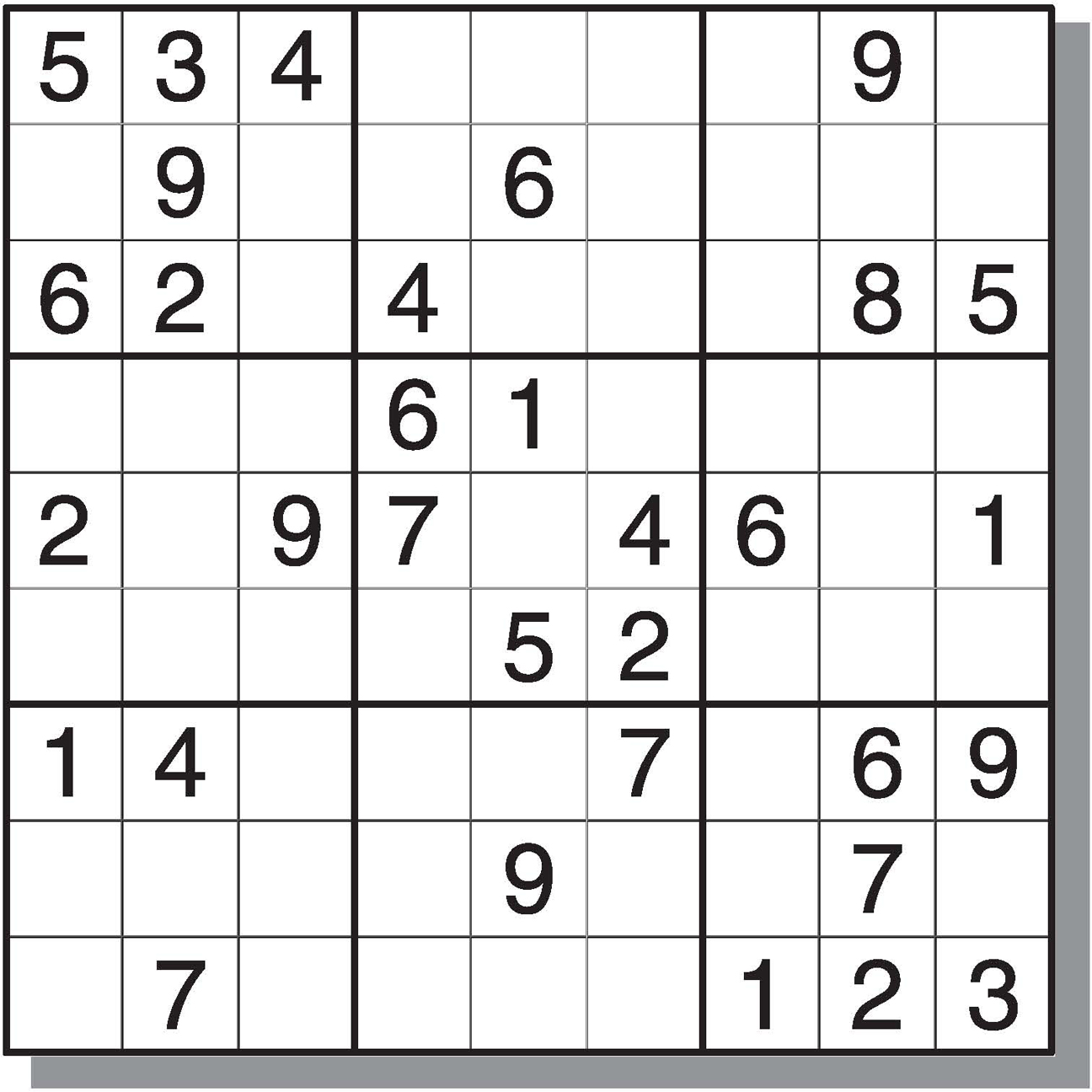 8 Best Images Of Printable Sudoku With Answers Free Medium Printable Sudoku Printable 6 Per 