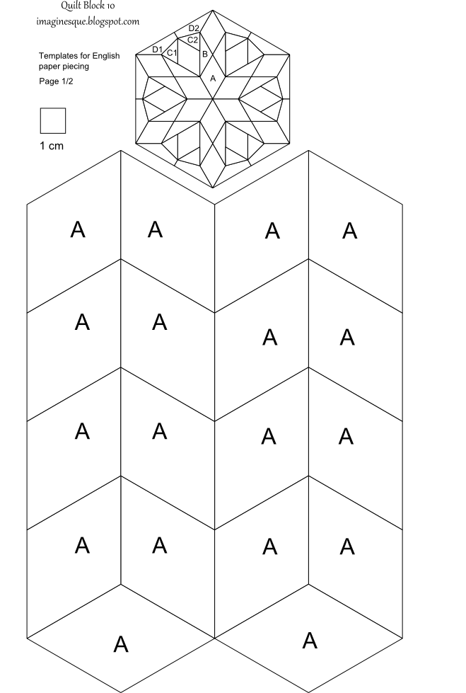 Paper Piecing Templates