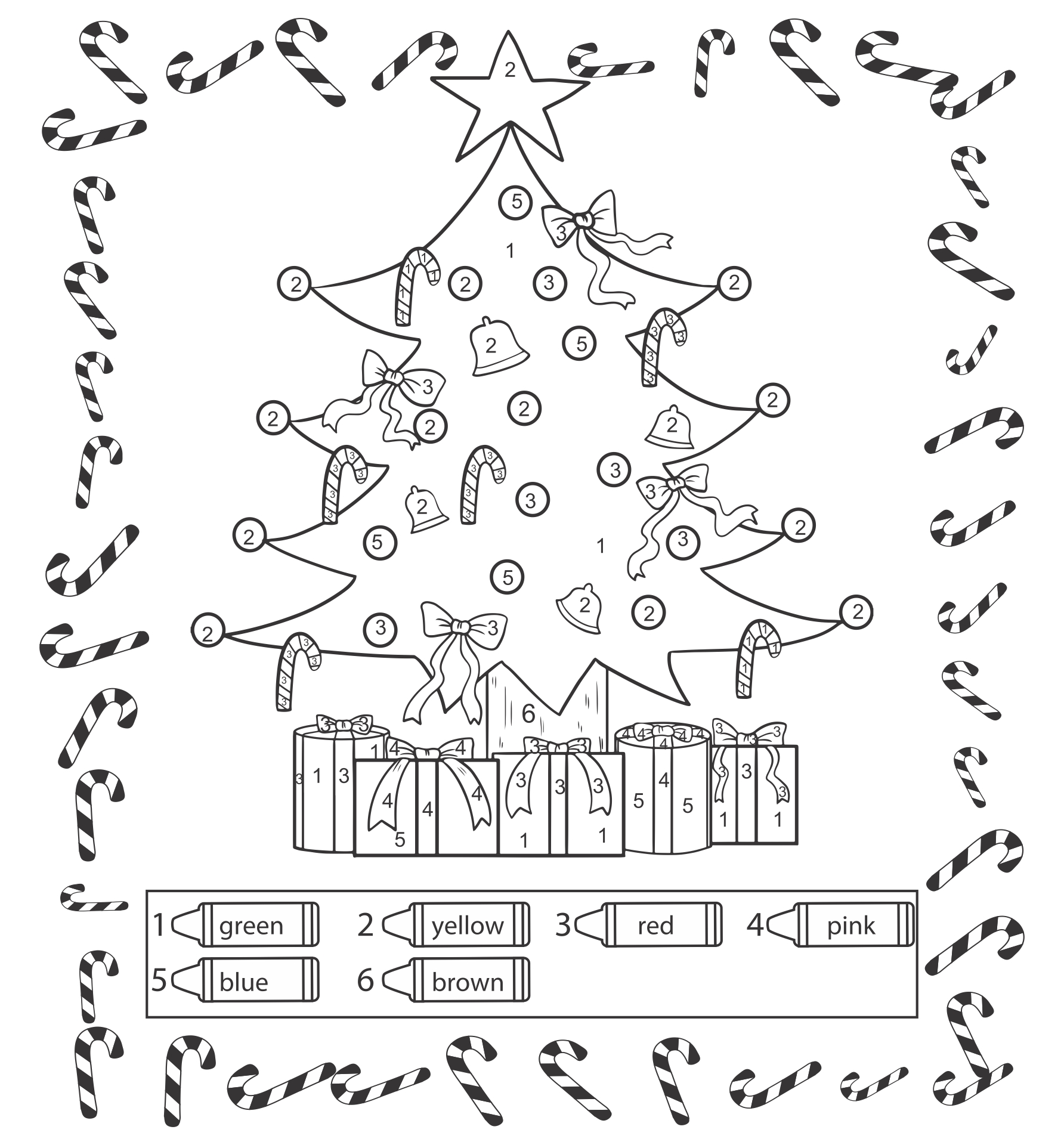 6 Best Images Of Christmas Printables And Preschool Worksheets Free 