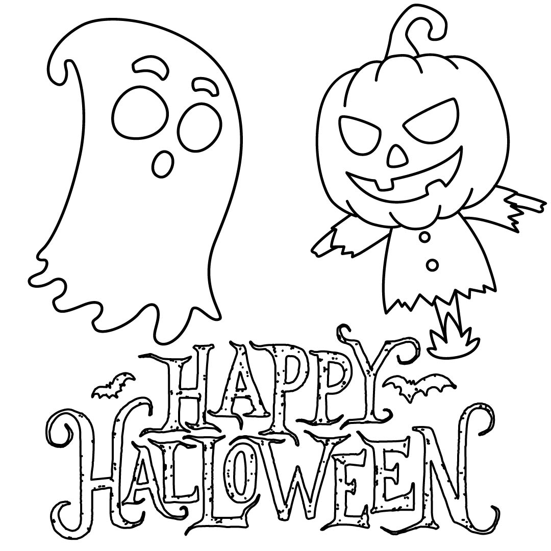 5 Best Images of Free Printable Halloween Coloring - Free Halloween