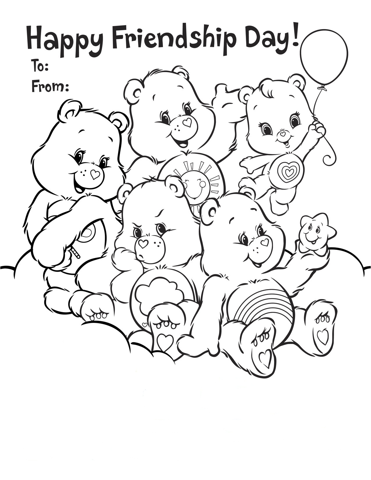 6 Best Images of Cute Best Friend Coloring Printables - Quotes Best