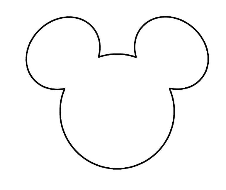 minnie mouse bow template