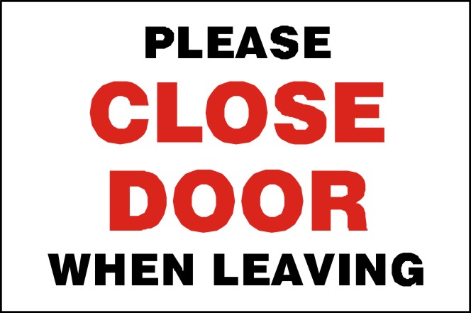 clip art keep door closed - photo #28