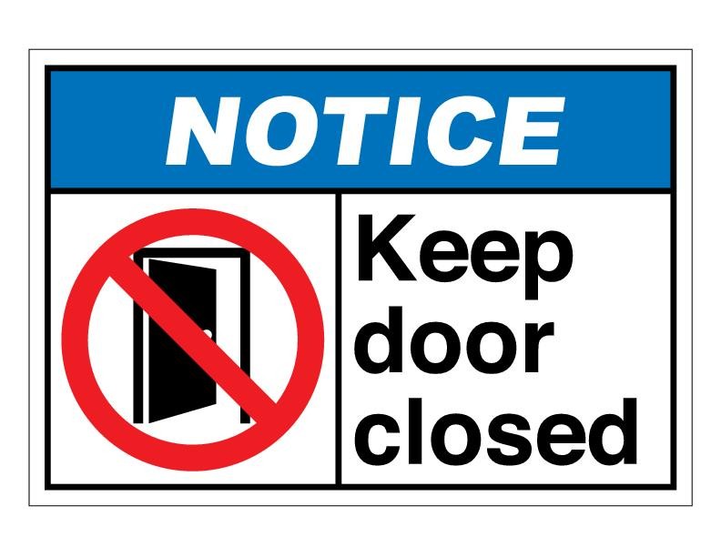 7 Best Images of Close The Door Sign Printable Please Close Door Sign