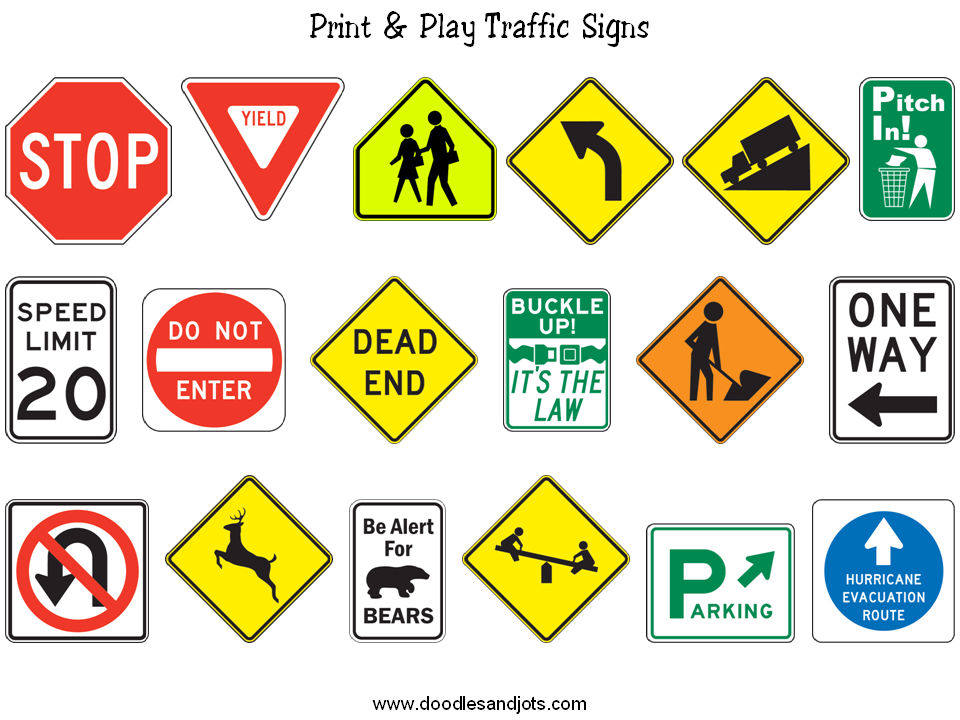 Free Printable Road Signs For Preschool Printable Templates Free Printable Road Signs For Preschool Printable Templates
