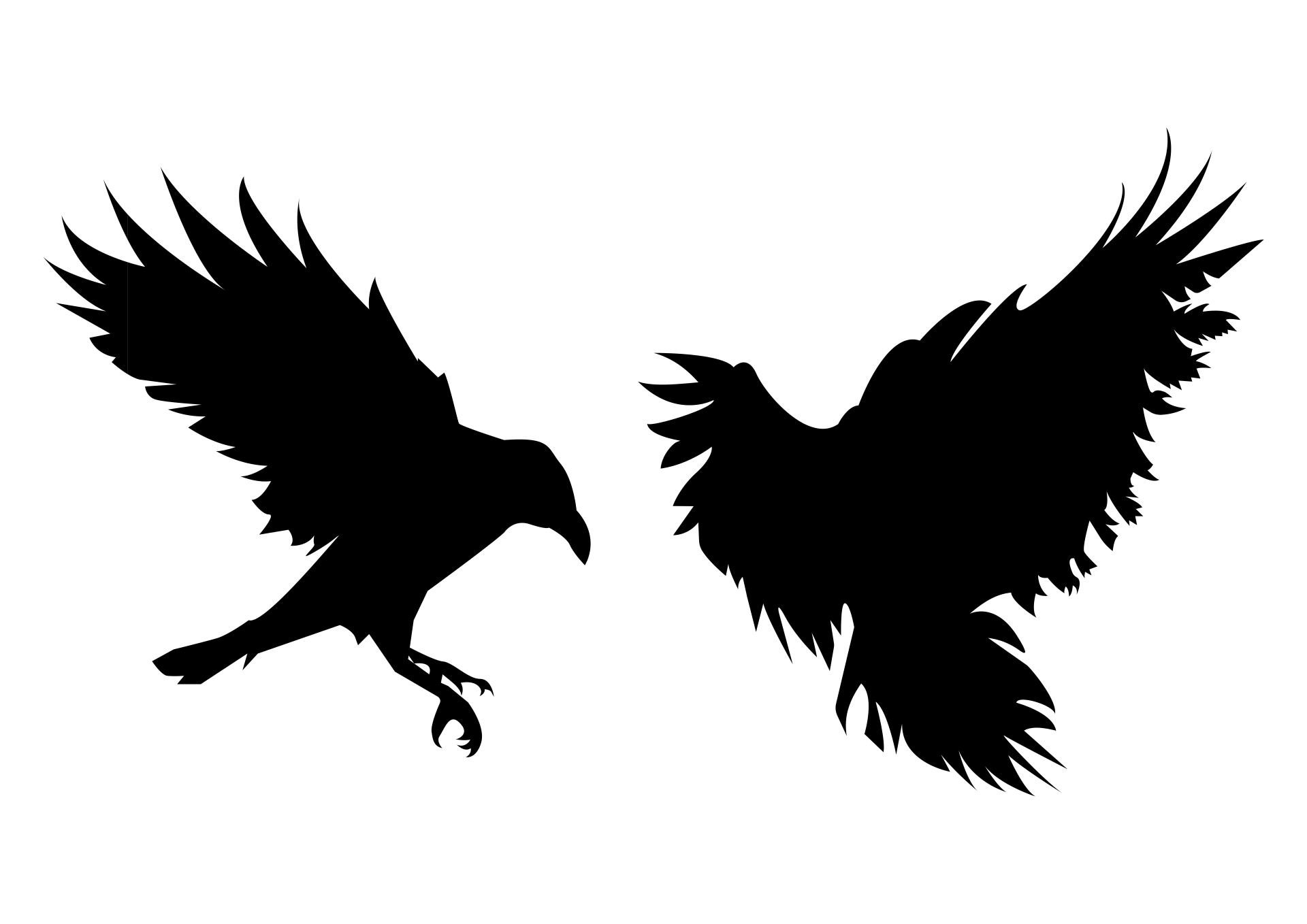 8-best-images-of-free-printable-crow-stencils-bird-silhouette