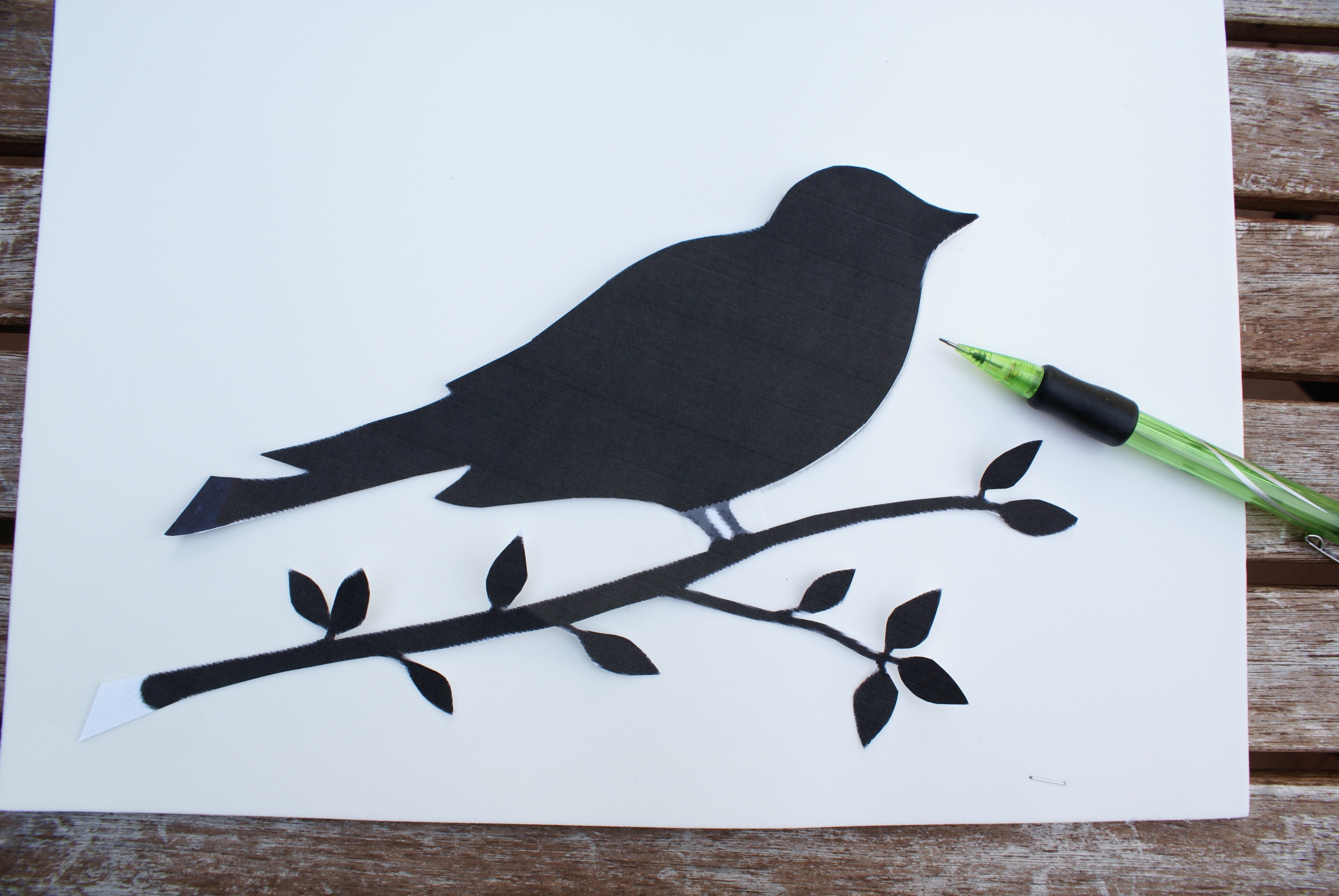 8 Best Images of Simple Bird Stencils Free Printable Love Bird