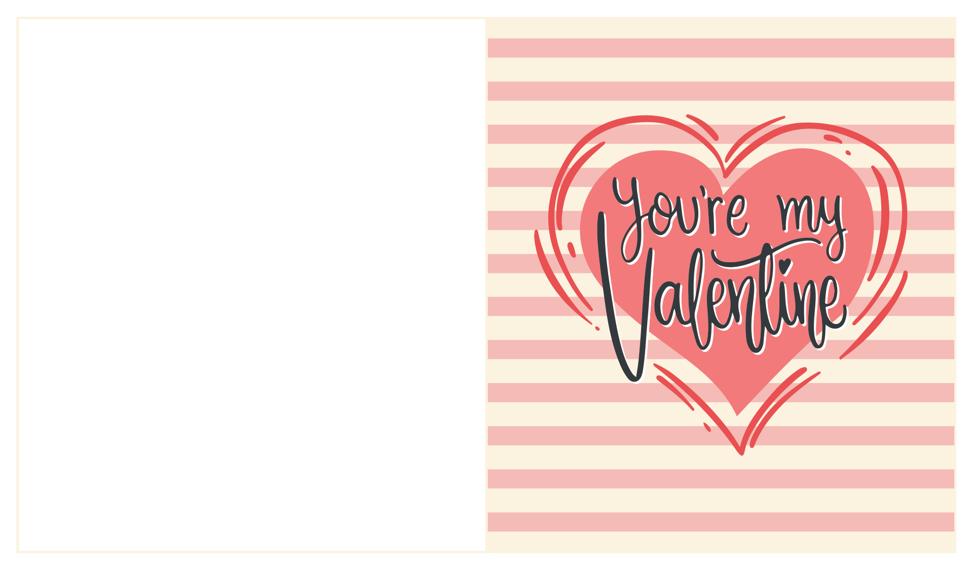 Free Happy Valentines Day Printable Cards Free Templates Printable