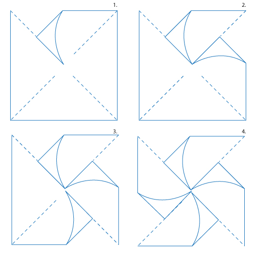 4 Best Images of Pinwheel Printable Pattern Printable Pinwheel
