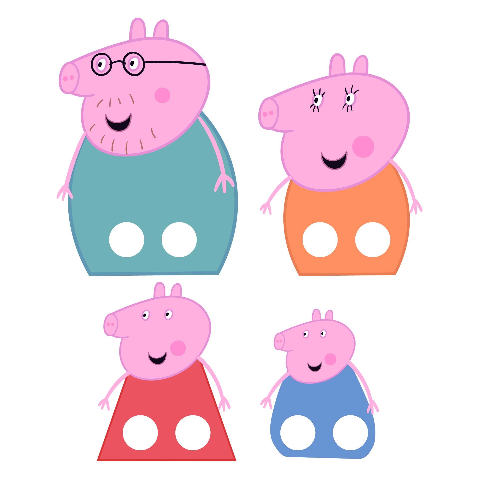 8 Best Images Of Pig Puppet Printable Cow Paper Bag Puppet For There
