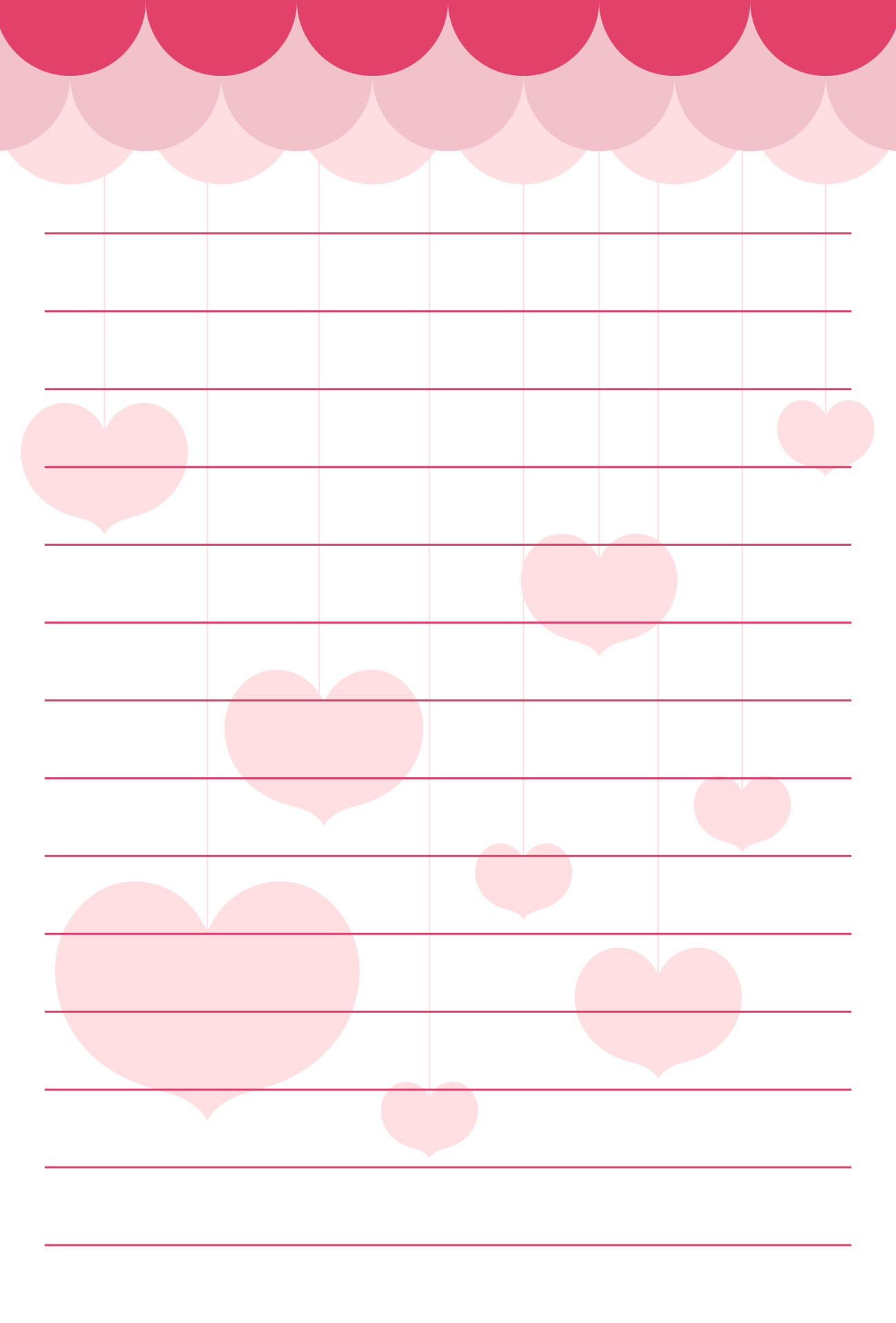 7 Best Images Of Free Printable Valentine Stationery Template Heart Love Valentine Letter