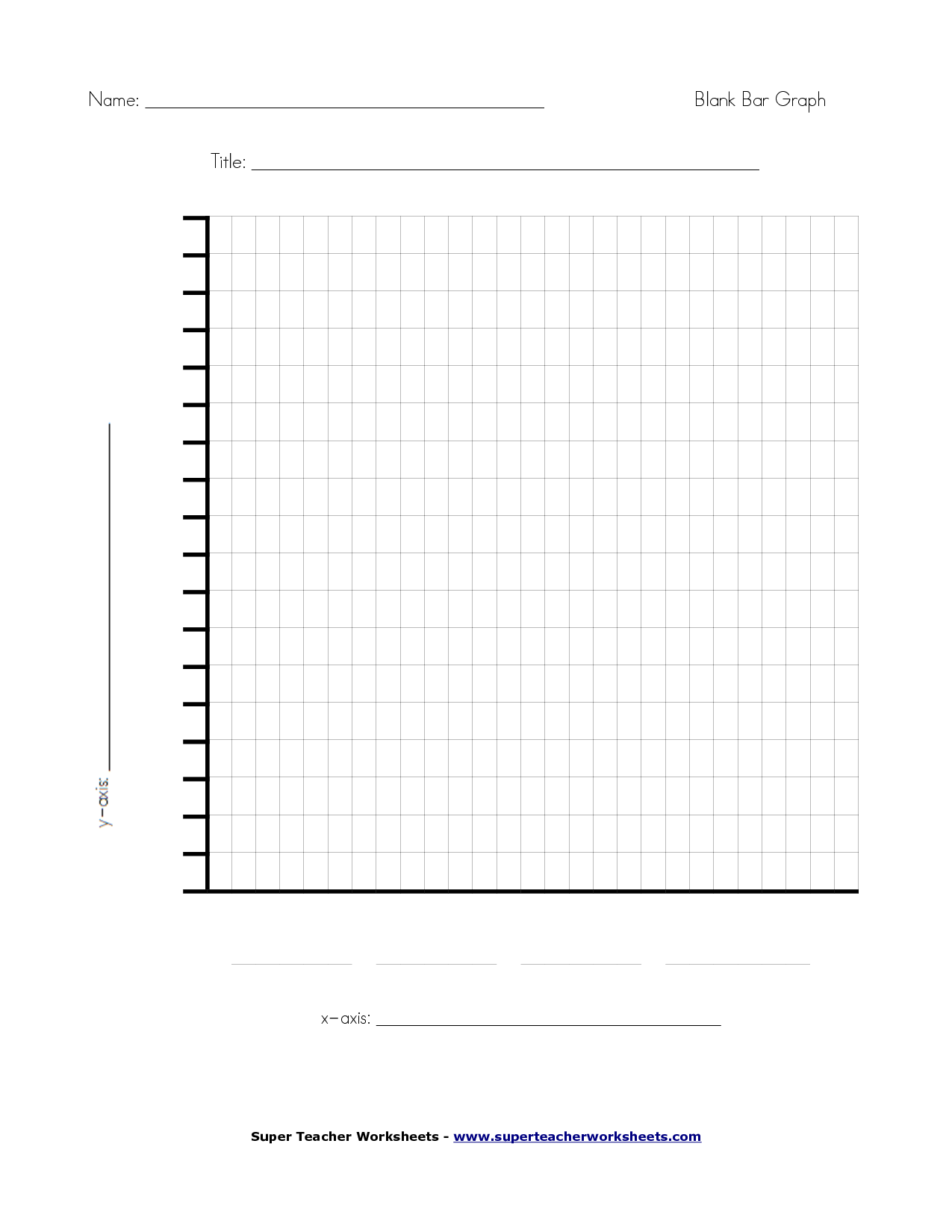 6 Best Images of Fill In Blank Printable Graph Blank Bar Graph