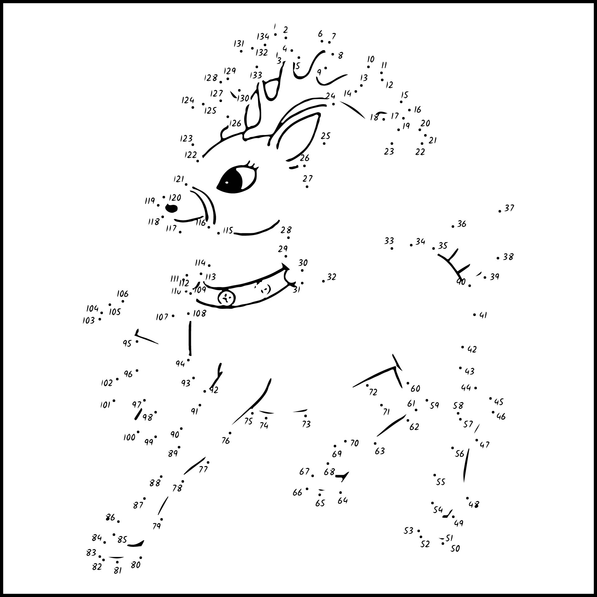 Winter Dot To Dot Printable Printable Templates