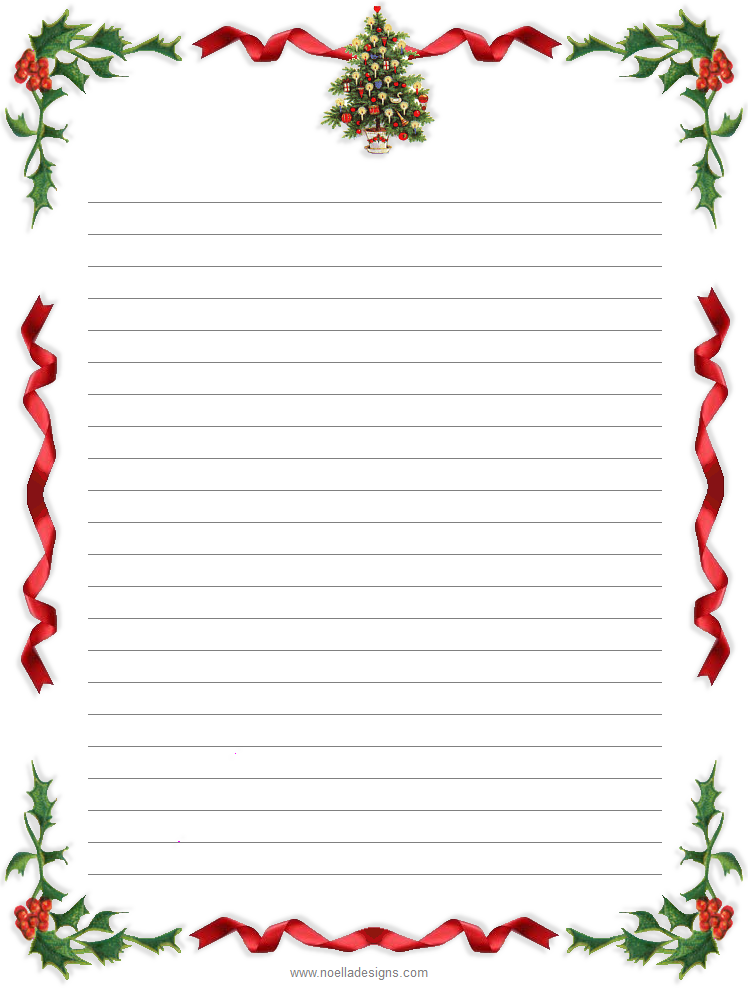 9 Best Images of Printable Christmas Thank You Stationery Thank You