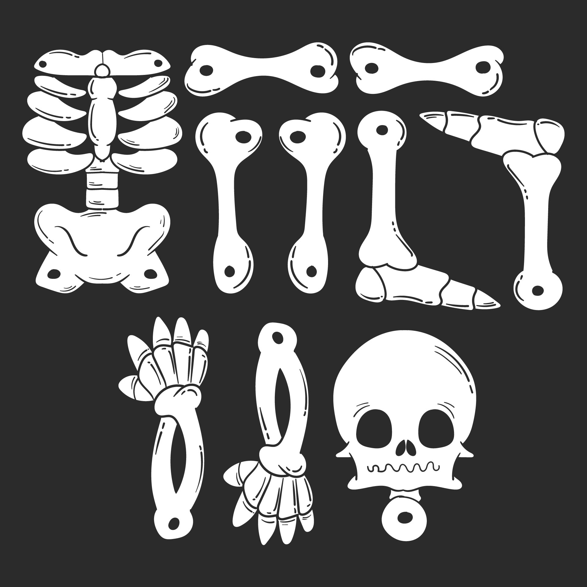 skeleton-pattern-printable