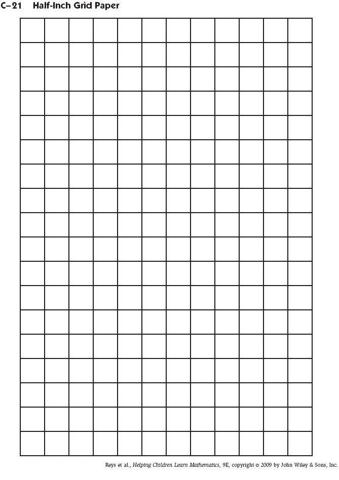 half inch grid paper printable_175816