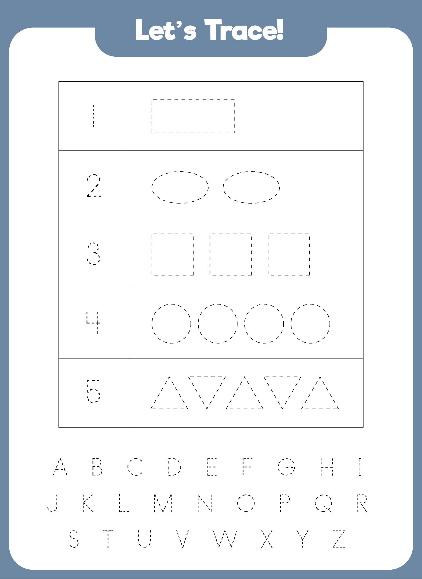 5 Best Images Of Printable Tracing Shapes And Letters Printable 5 Best Images Of Printable Tracing Shapes And Letters Printable