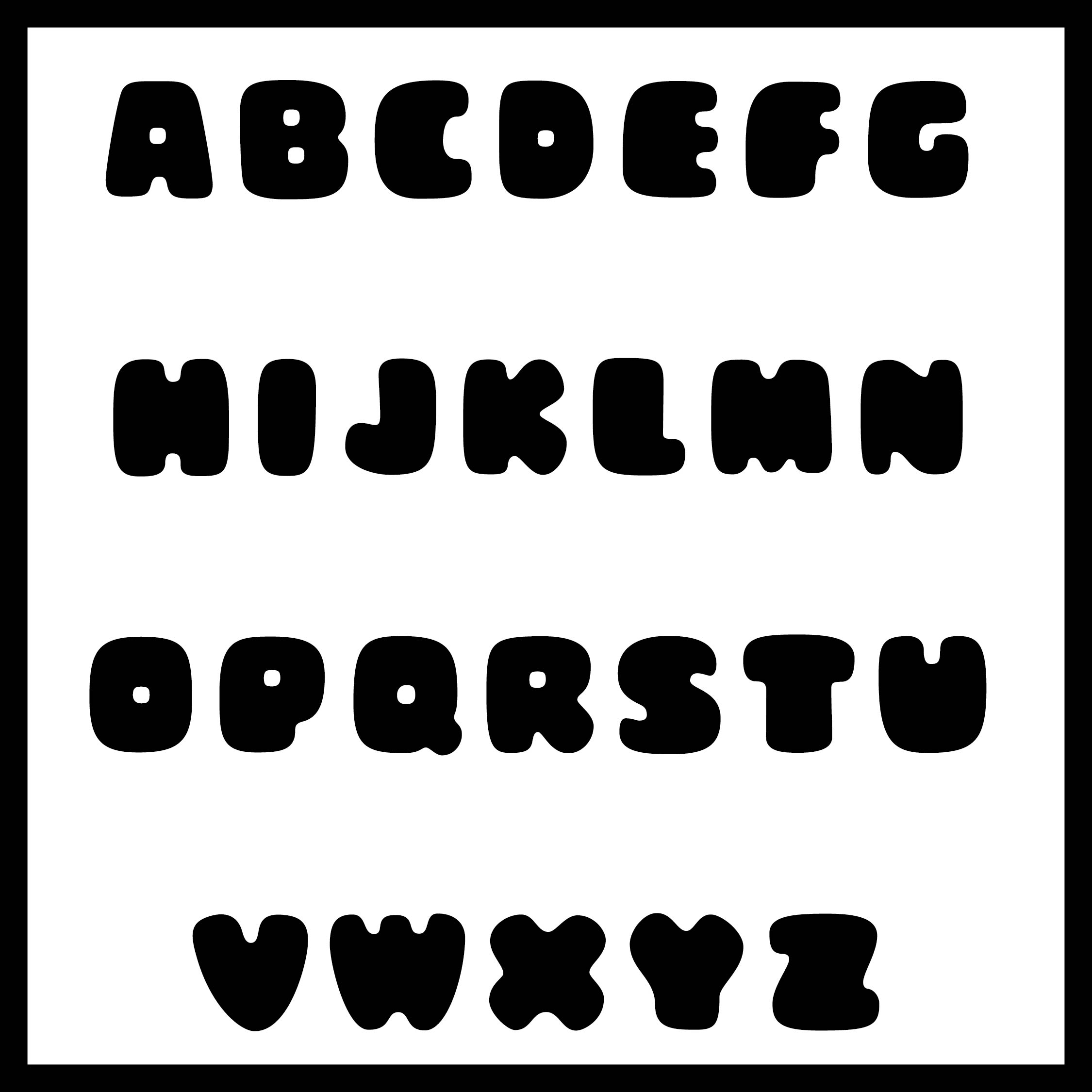 printable-bubble-letters-free