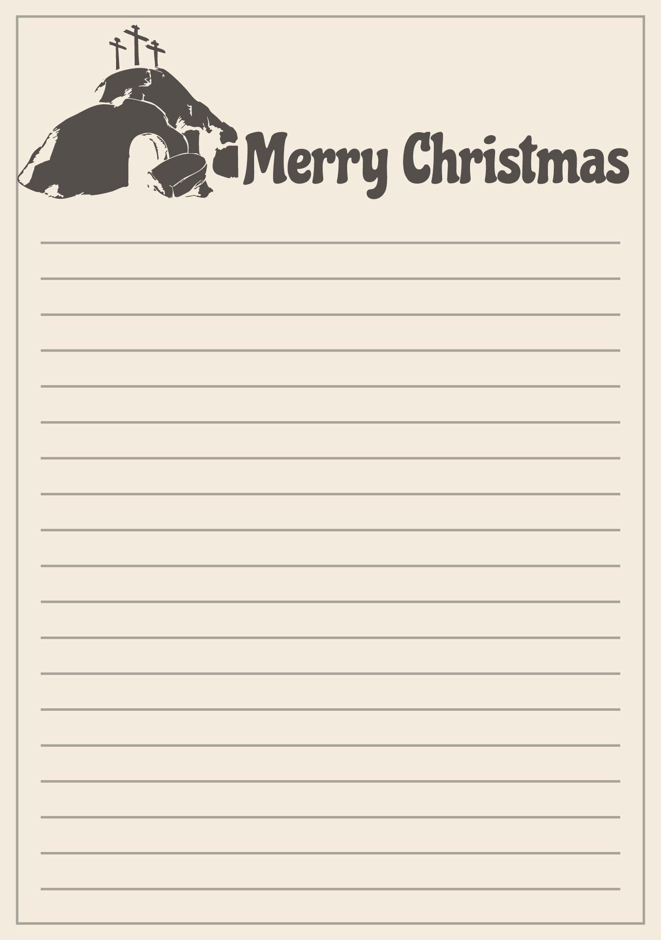 7 Best Images Of Printable Cross Stationery Free Printable Christian 