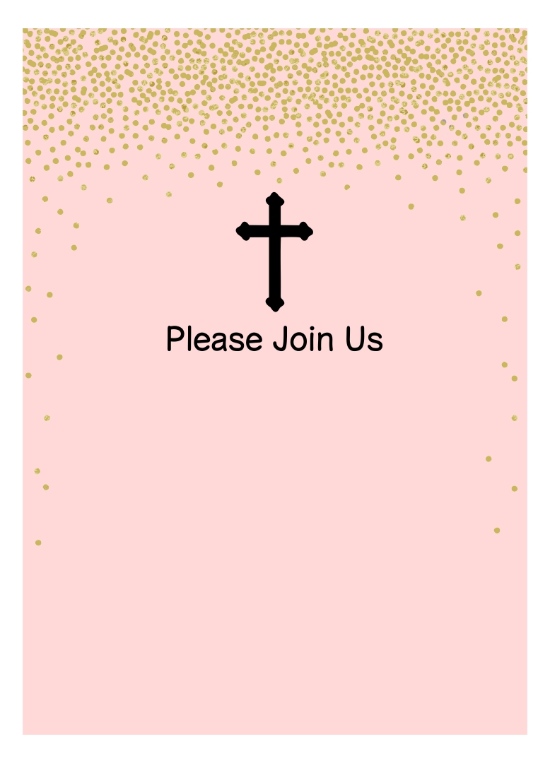 Free Printable Religious Invitations Printable Templates