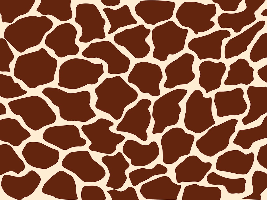 Giraffe Print Template