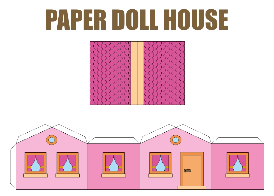 Free Printable Doll House