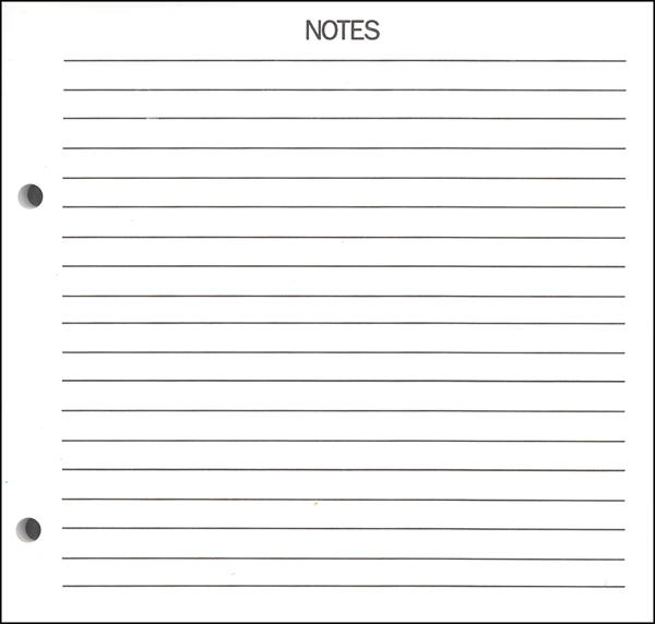 5 Best Images of Printable Blank Notes Template Free Printable