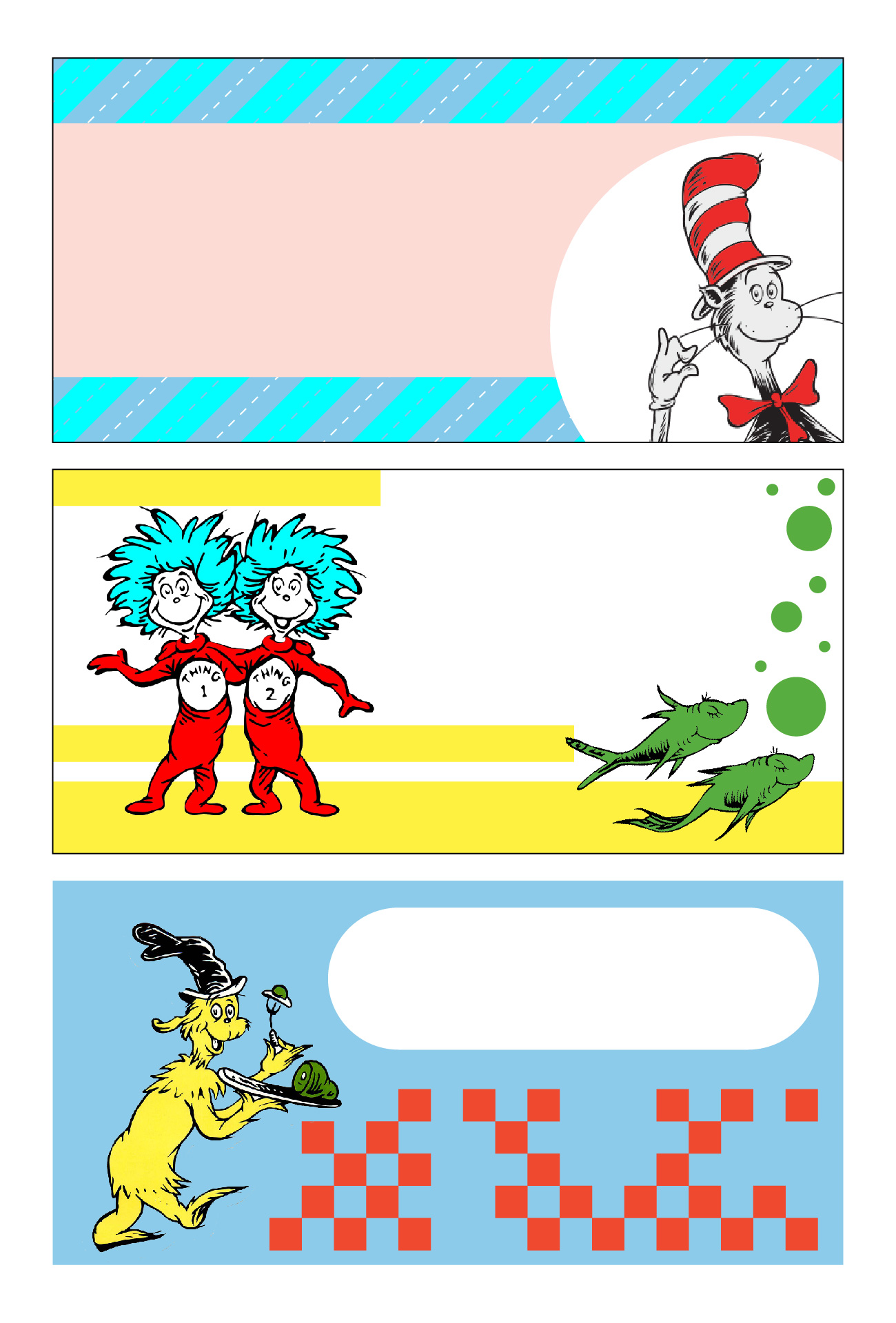 5 Best Images Of Dr Seuss Printable Templates Free Dr Seuss