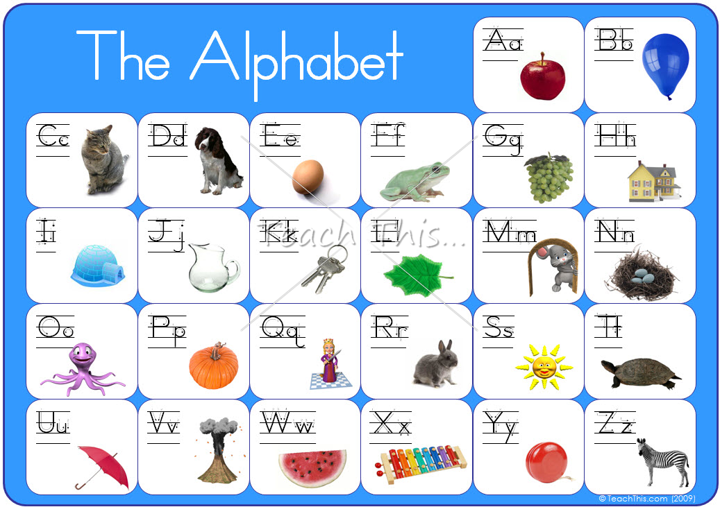 6 Best Images of Free ABC Chart Printable Printable ABC Chart with